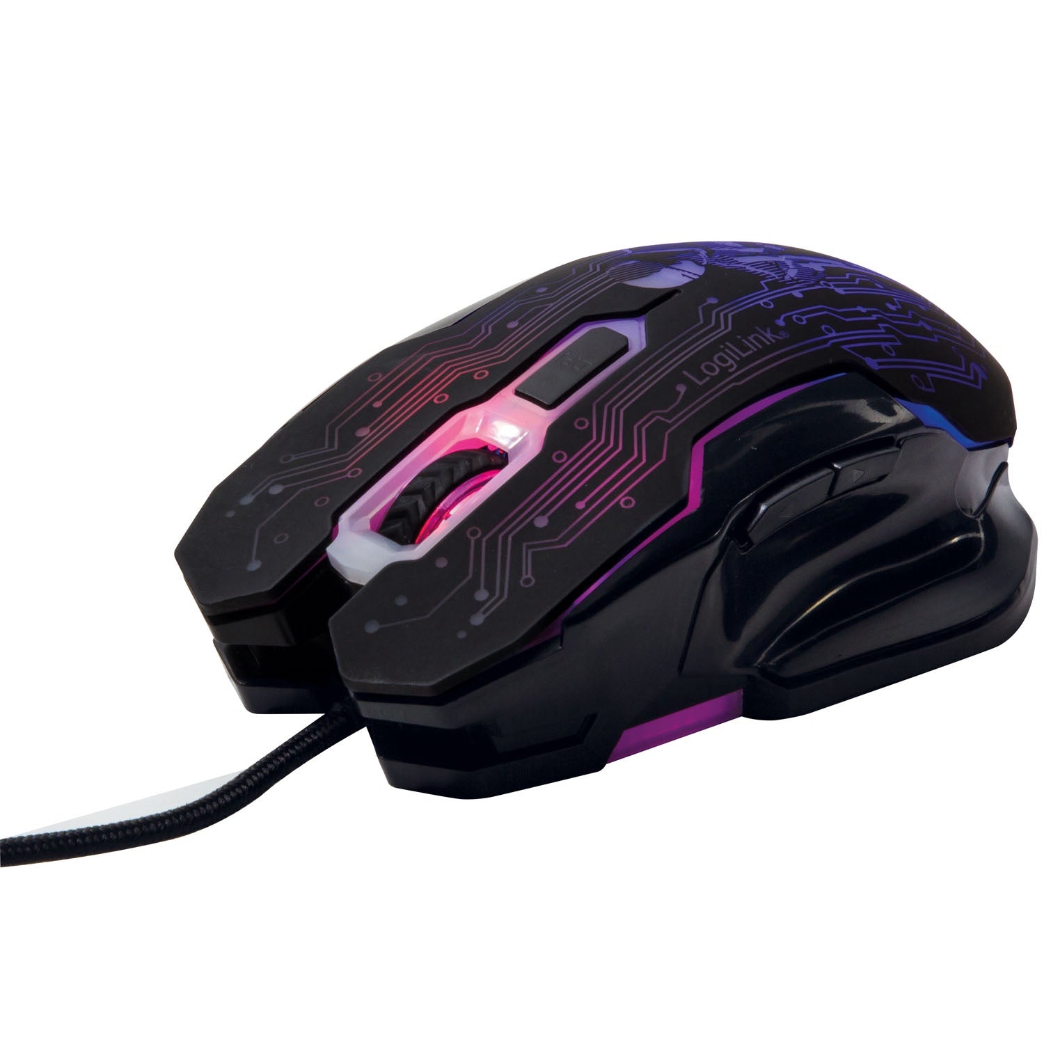 USB Gaming Mouse, 2400 DPI, 6 Buttons, LED Indicator