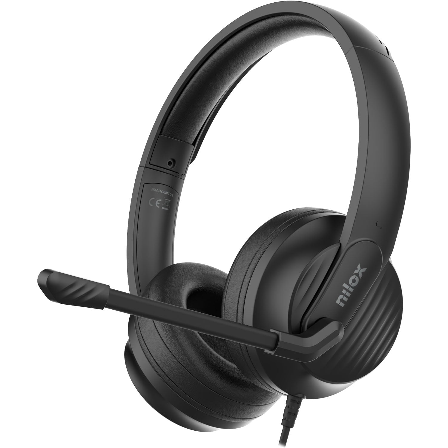 USB Headset with ENC, Adjustable Mic, USB-C/USB-A