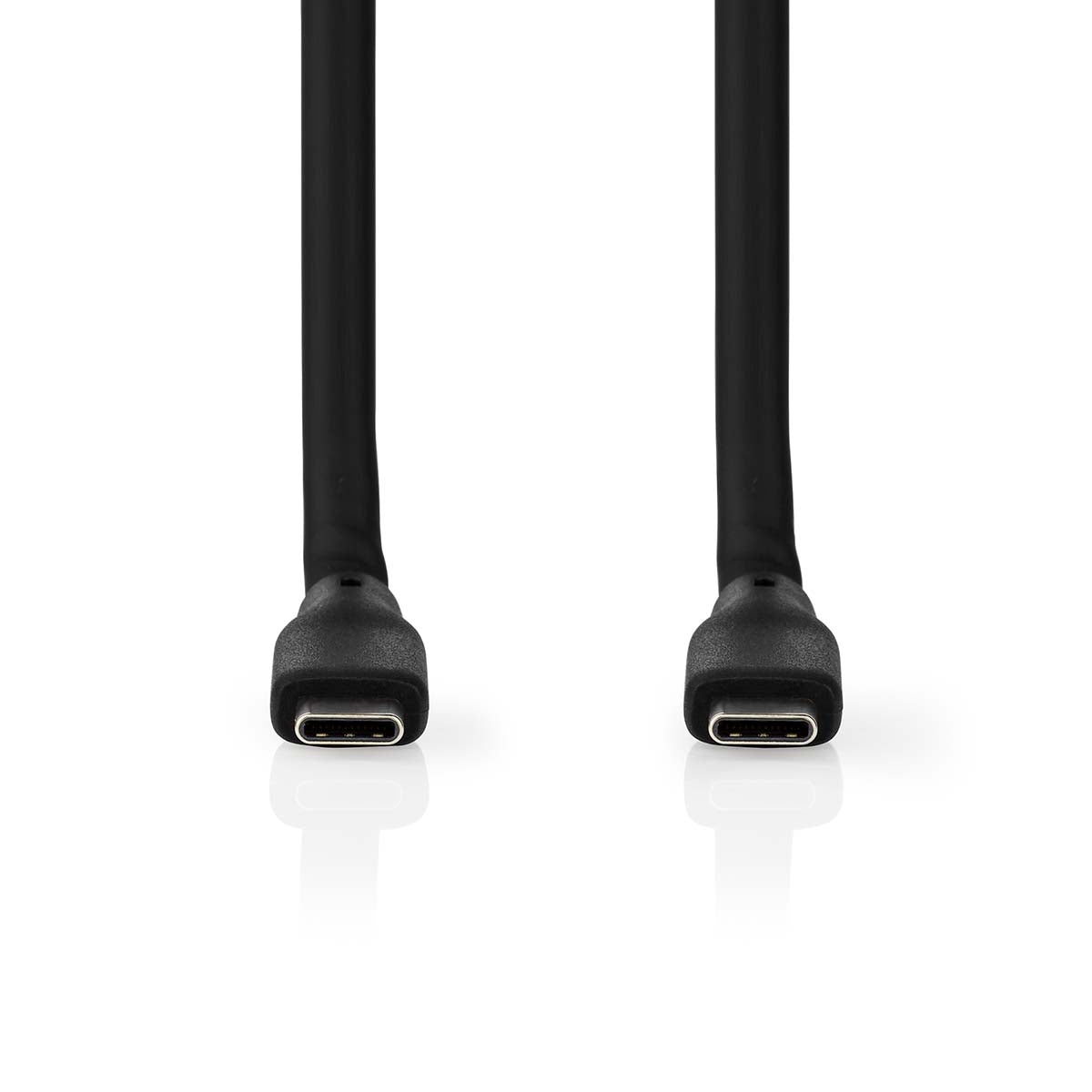 USB cable | USB 3.2 Gen 1 | USB-C™ Male | USB-C™ Male | 60 W | 8K@30Hz | 5 Gbps | Nickel Plated | 1.50 m | Round | Silicone | Black | Box