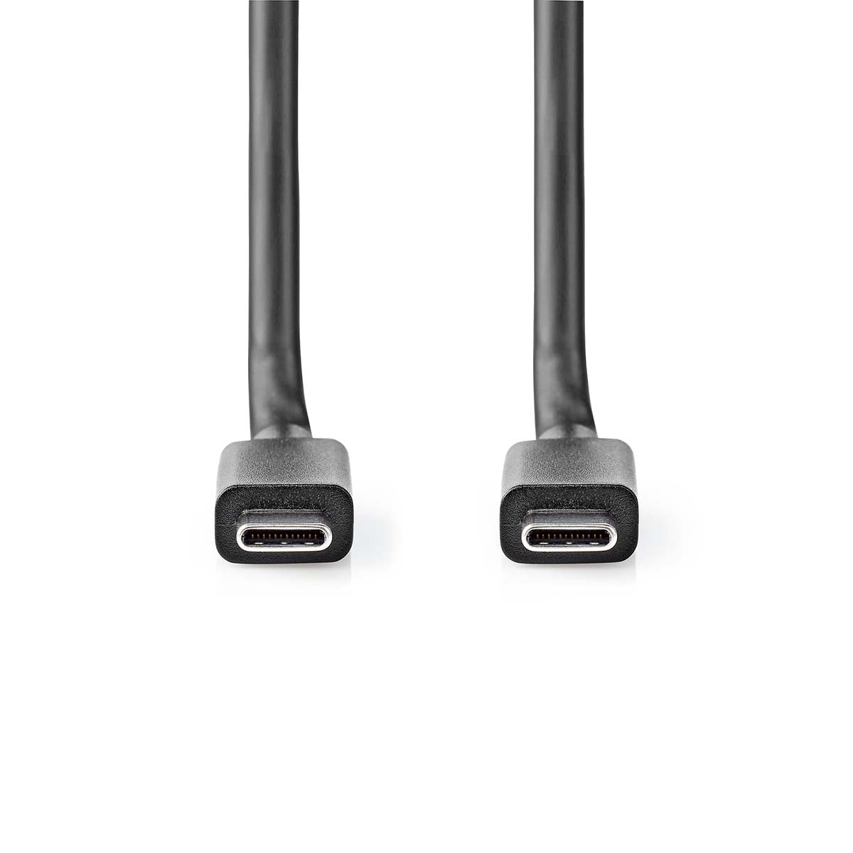 USB cable | USB 3.2 Gen 2x2 | USB-C™ Male | USB-C™ Male | 100 W | 4K@60Hz | 20 Gbps | Nickel Plated | 2.00 m | Round | PVC | Black | Box