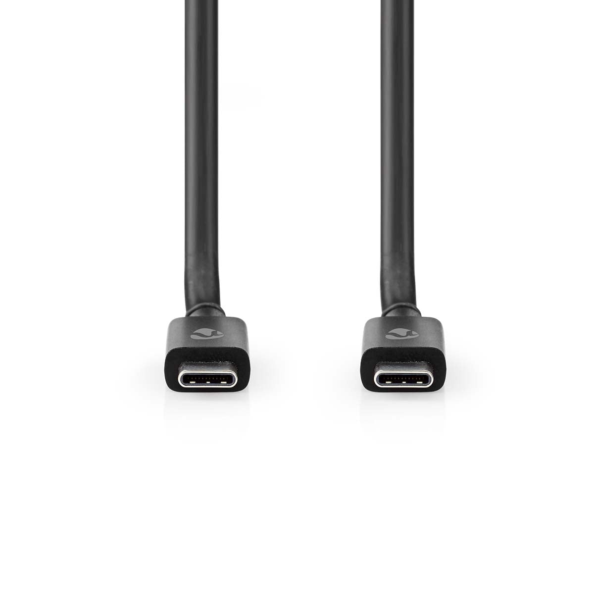 USB cable | USB 4.0 Gen 3x2 | USB-C™ Male | USB-C™ Male | 240 W | 8K@60Hz | 40 Gbps | Nickel Plated | 1.00 m | Round | PVC | Black | Box