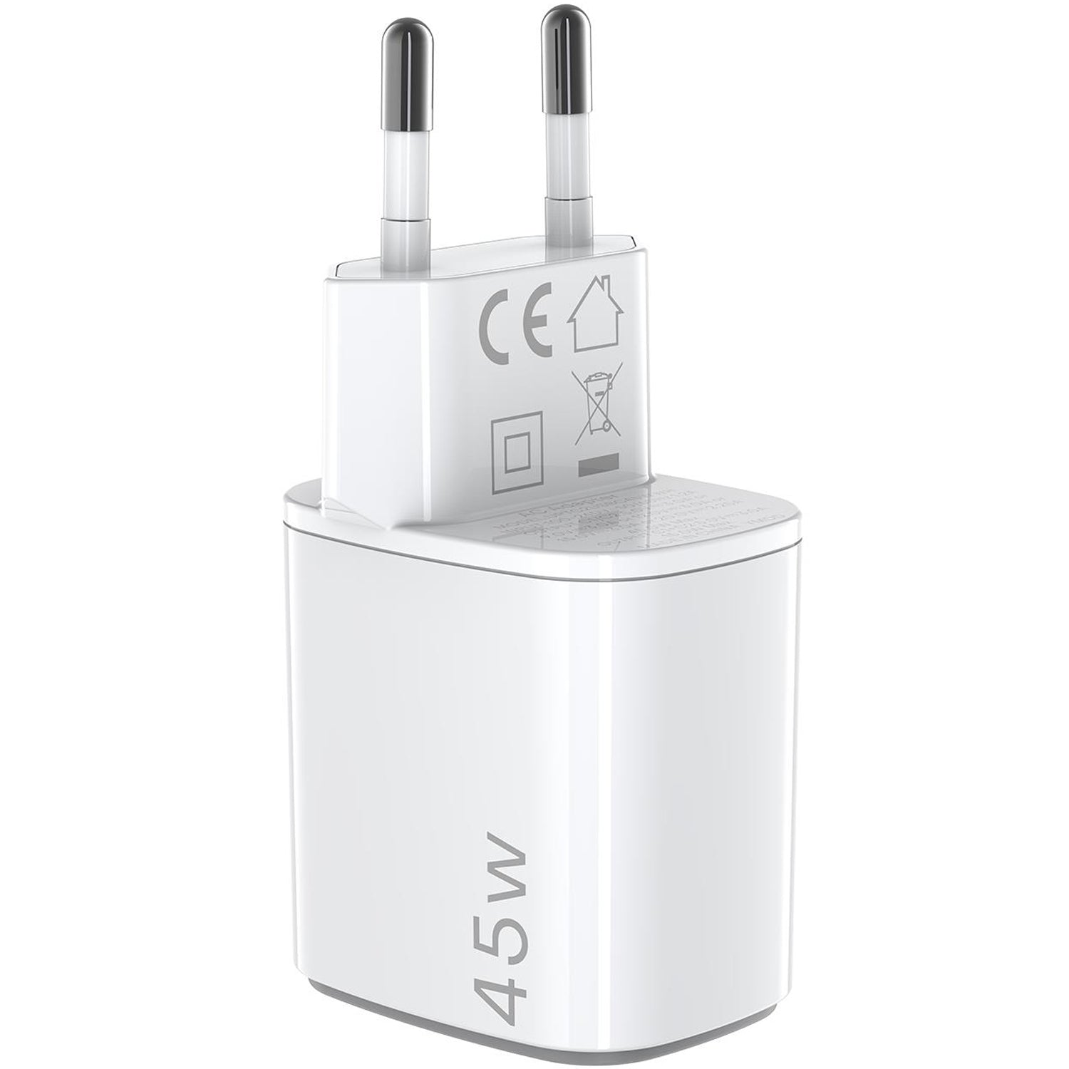 USB charger GaN 2 x USB-C PD 45W