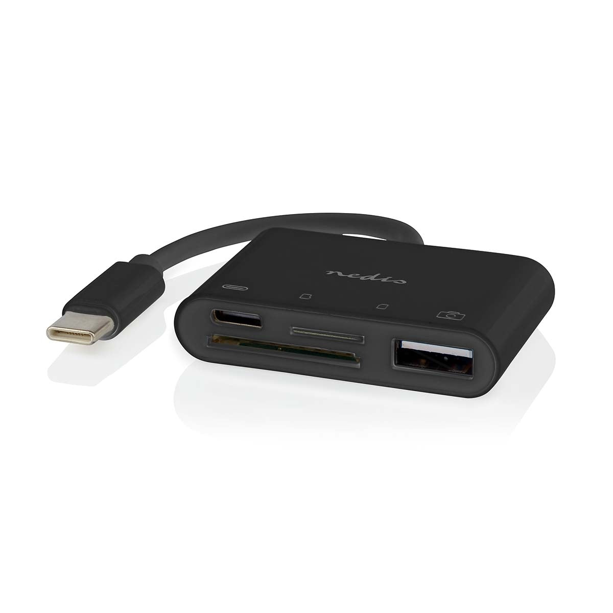 USB hub | 1x USB-C™ | 1x USB A / 1x USB-C™ | 4-Port port(s) | USB 2.0 | USB Power | SD & MicroSD