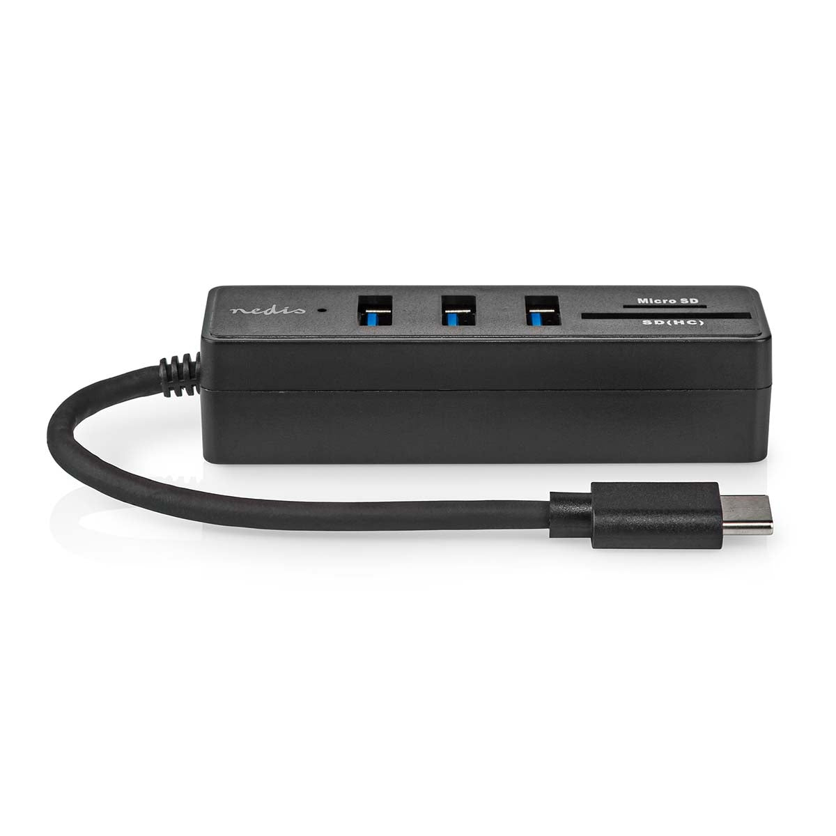 USB hub | 1x USB-C™ | 3x USB A female | 5-Port port(s) | USB 3.2 Gen 1 | USB Power | 5 Gbps | SD & MicroSD