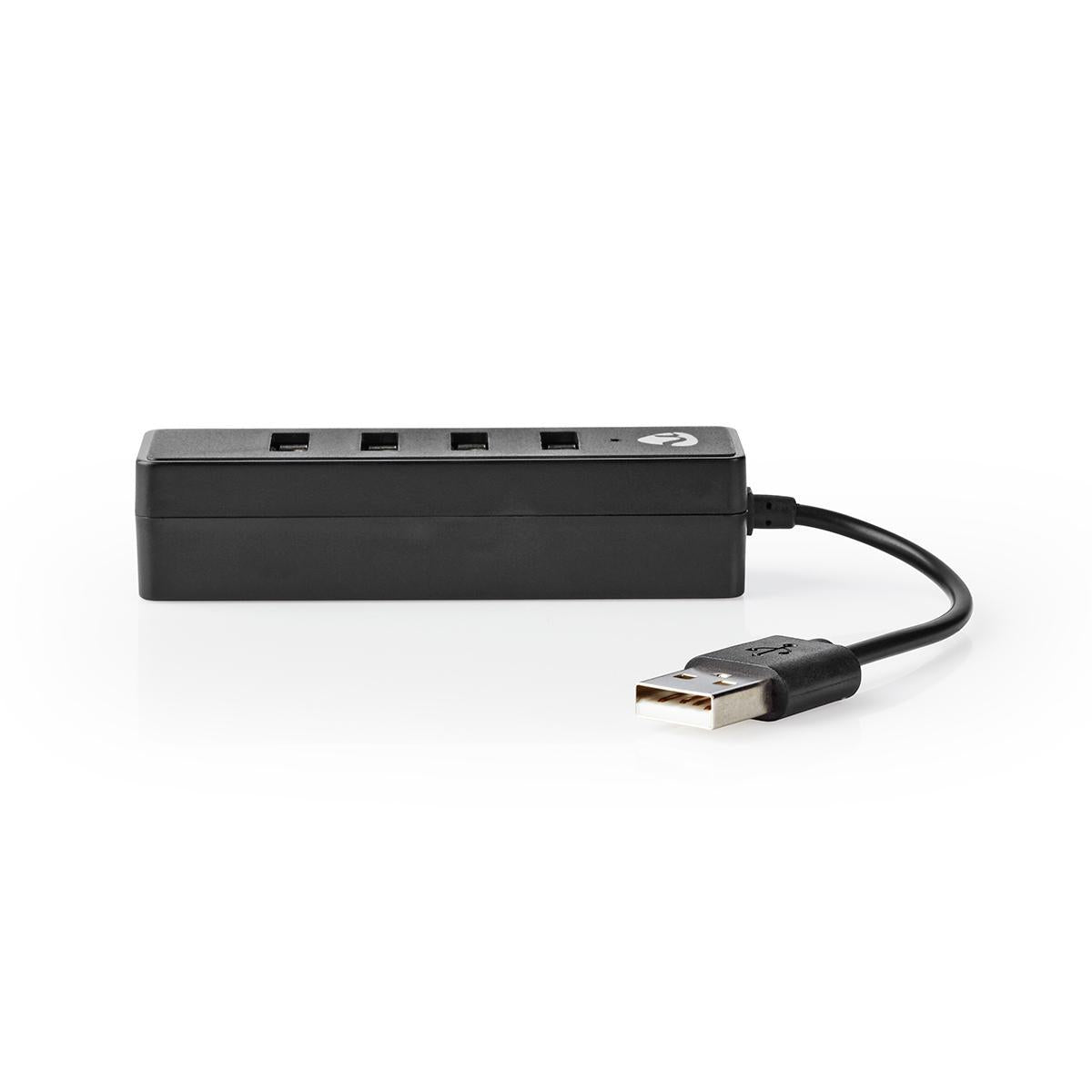 USB hub | USB A Male | 4x USB A Female | 4-Port port(s) | USB 2.0 | USB power