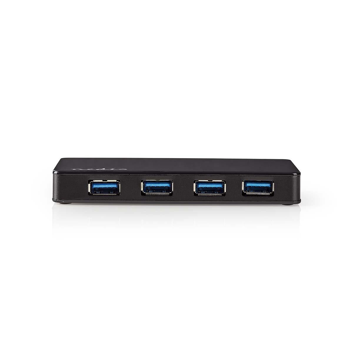 USB hub | USB A Male | 4x USB A Female | 4-Port port(s) | USB 3.2 Gen 1 | Power adapter / USB power | 4 x USB