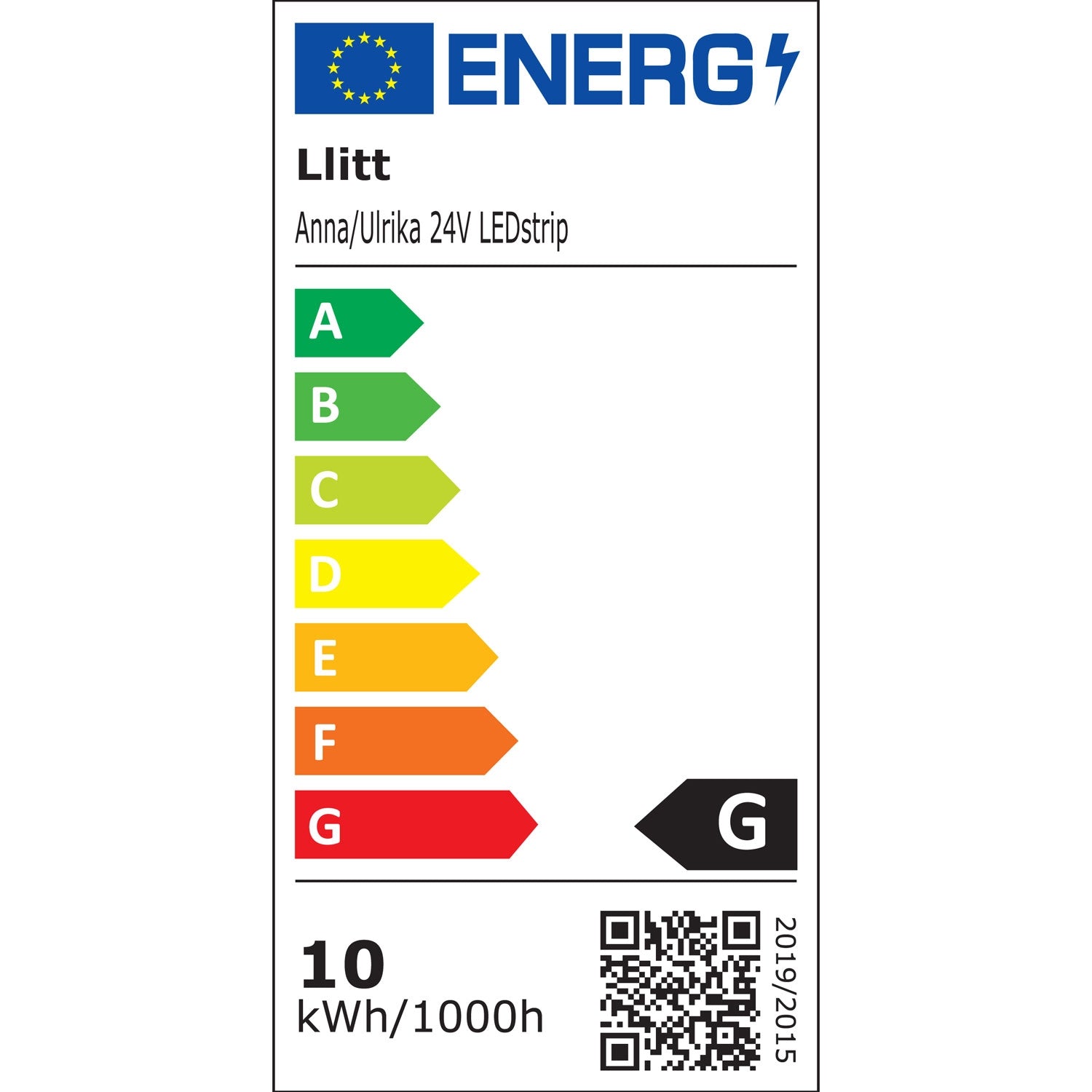 Ulrika Ledstrip COB-LED without transformer IP20 3m??? 3000K???