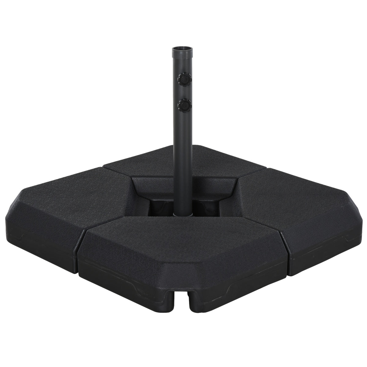 Umbrella Stand, Hdpe, Black