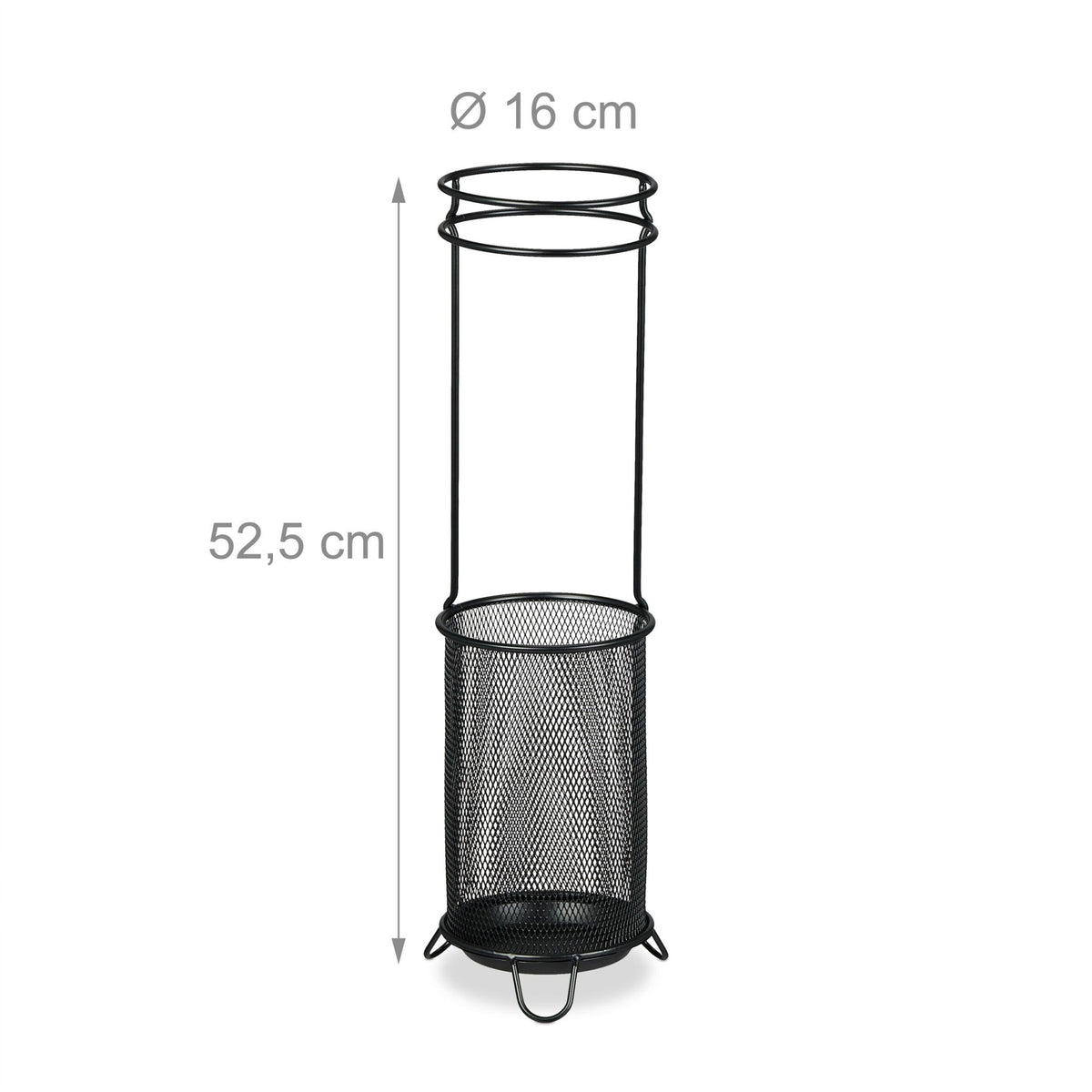 Umbrella stand in metal