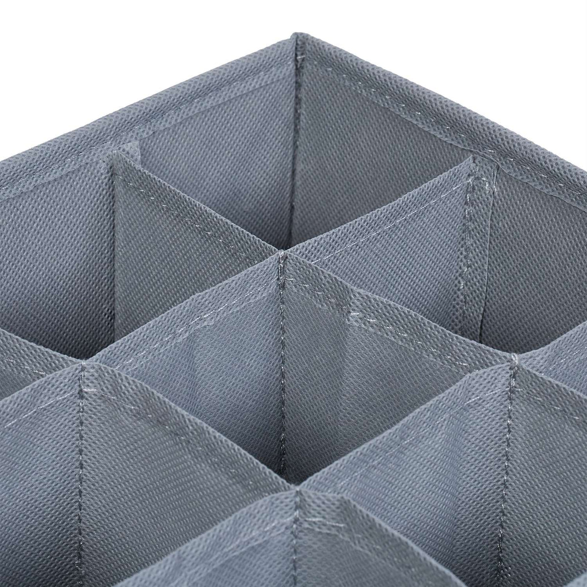 Underwear Drawer Organisers, Set of 4 with 16 Compartments