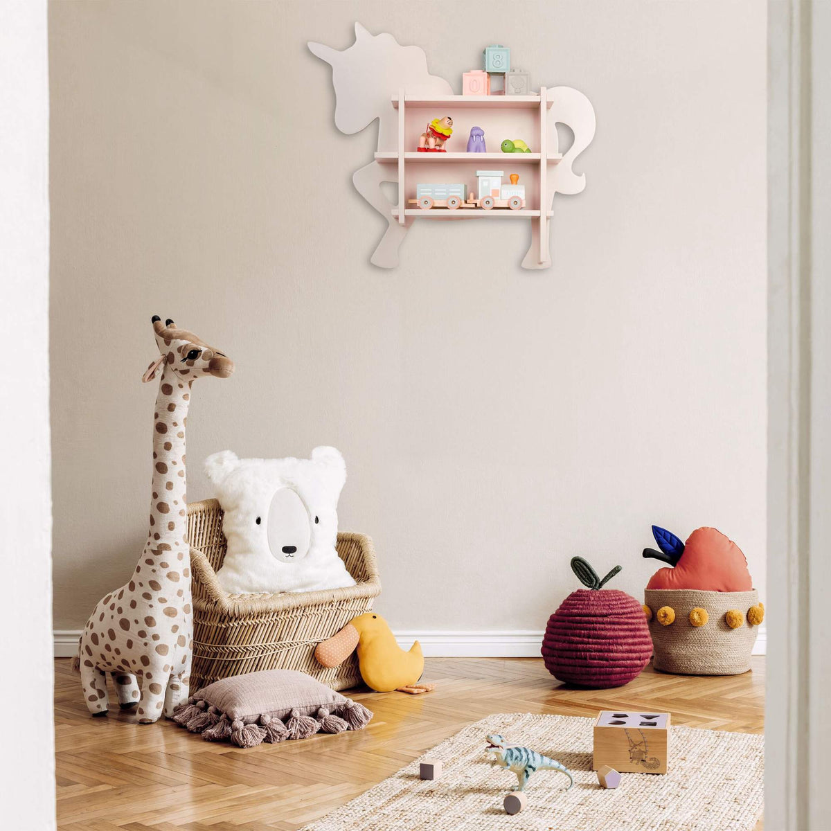 Unicorn children's shelf