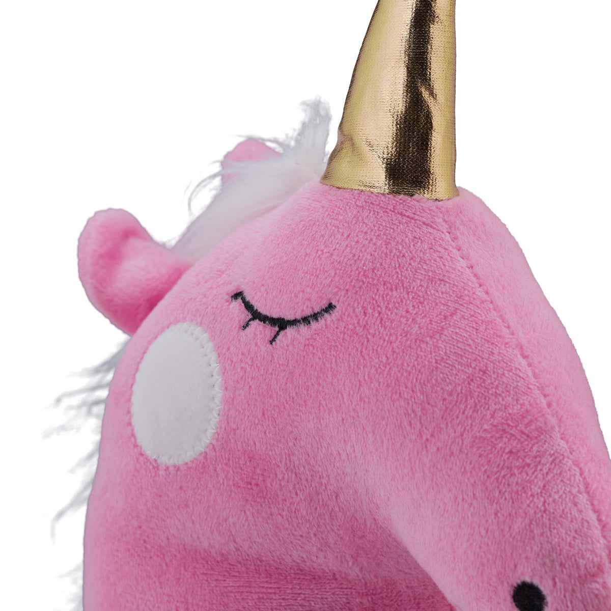 Unicorn door stop in pink