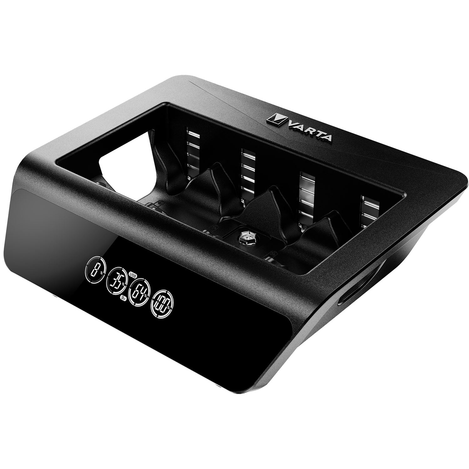 Universal LCD Battery Charger for AA, AAA, C, D, 9V