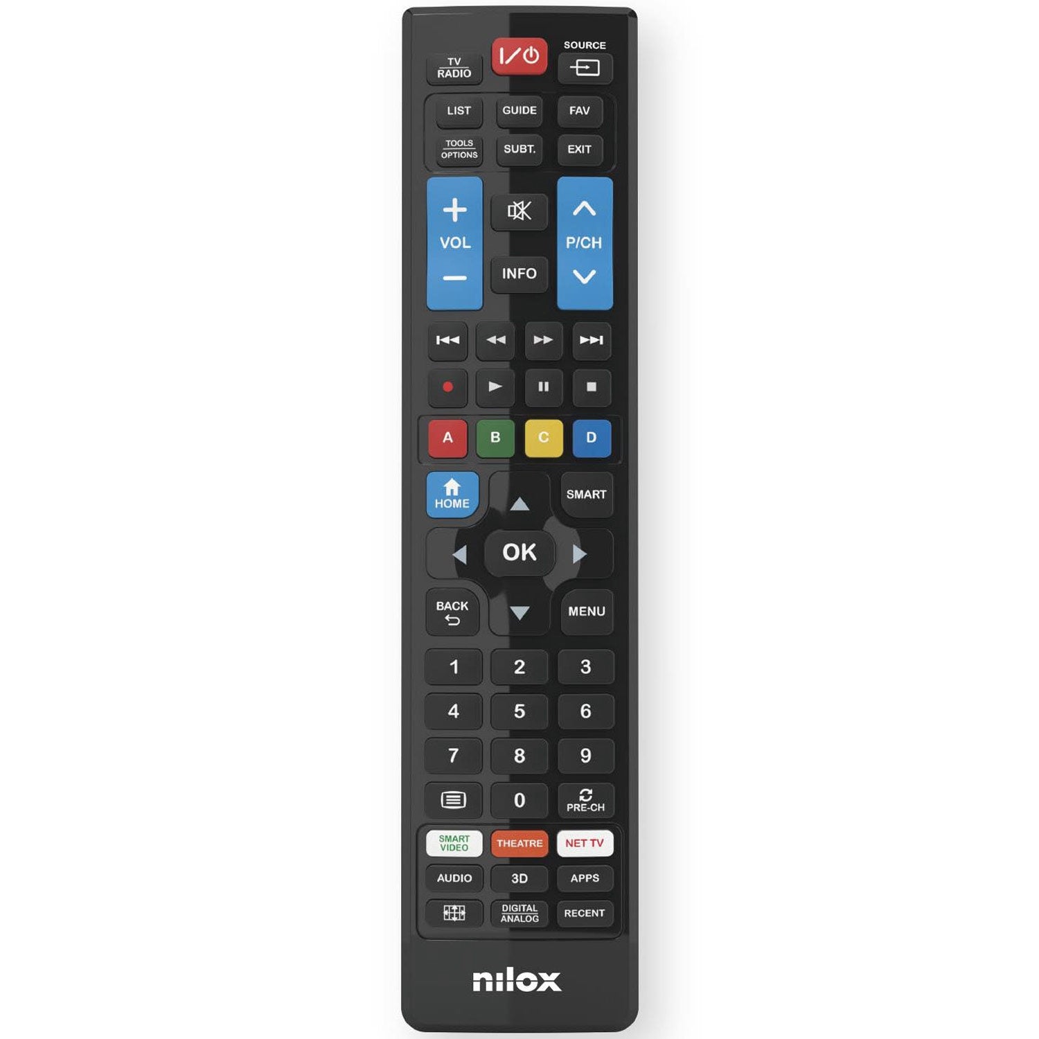 Universal Remote Control for TV – 5-in-1, Compatible with Major Brands