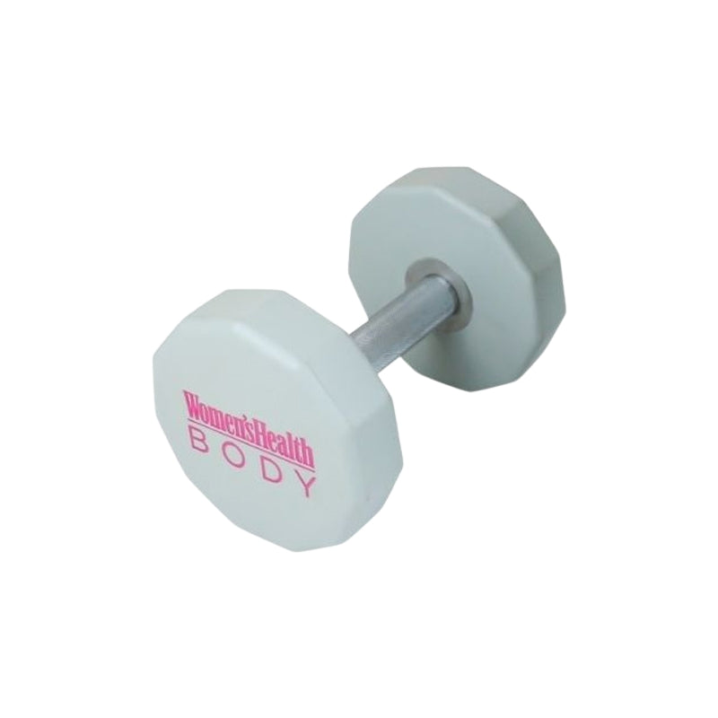 Urethane Dumbbell - 2.5 KG, Anti-Roll Design