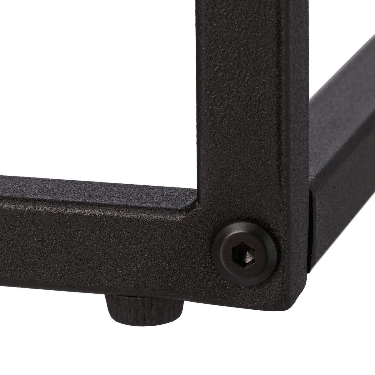U-shaped material mix side table