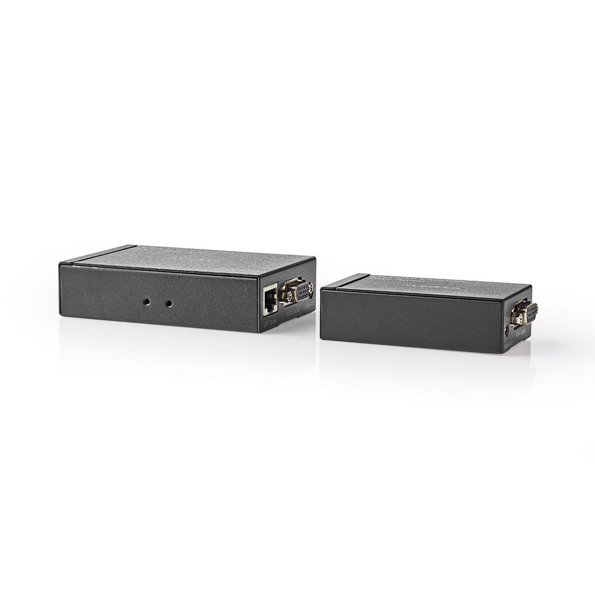 VGA Extender | VGA / Audio | Distance up to: 300 m | Cat5e / Cat6 | 1920x1200 | Type C (CEE 7/16) / Type G