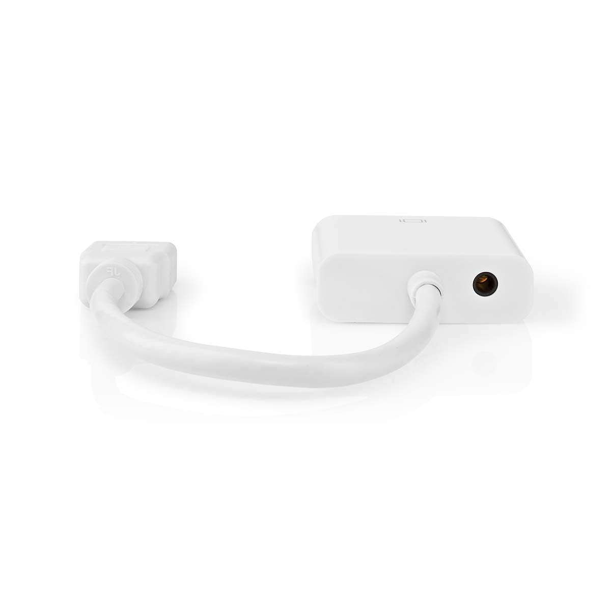 VGA adapter | HDMI™ Connector | VGA female 15p | Nickel Plated | Straight | PVC | White | Box