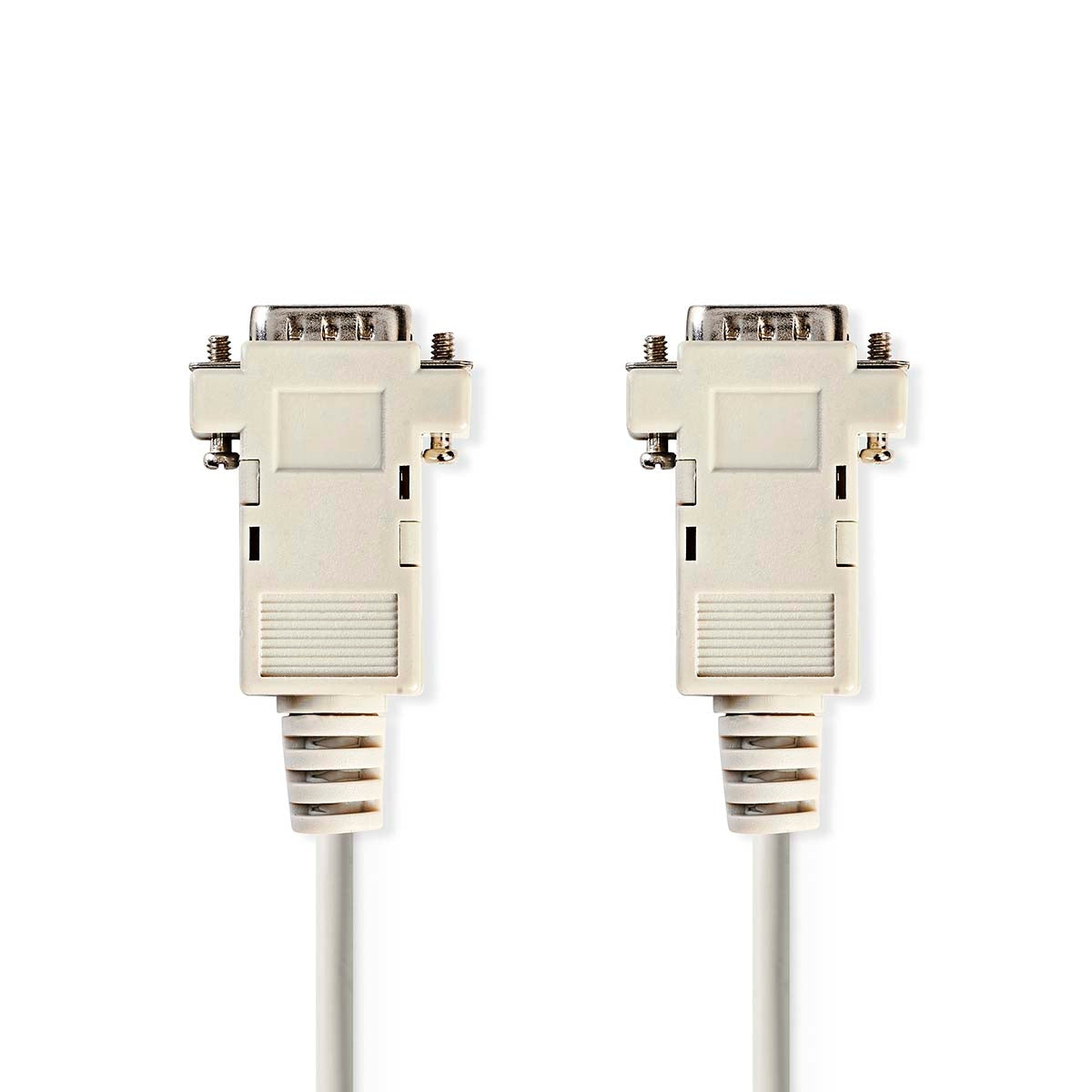 VGA cable | VGA Male | VGA Male | Nickel Plated | Maximum resolution: 1024x768 | 2.00 m | Round | ABS | Ivory | Label