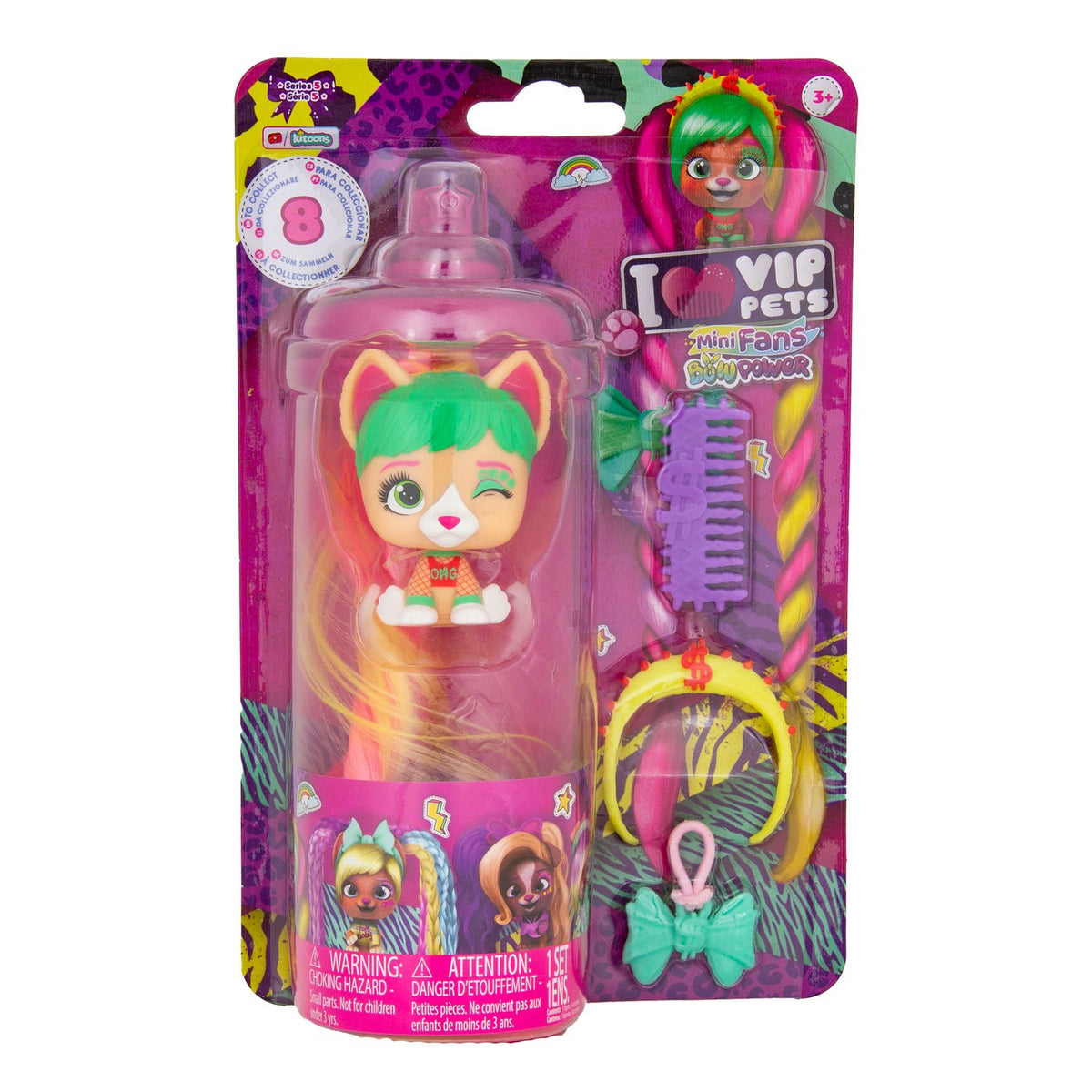 VIP Pets Mini Fans Toy with Accessories