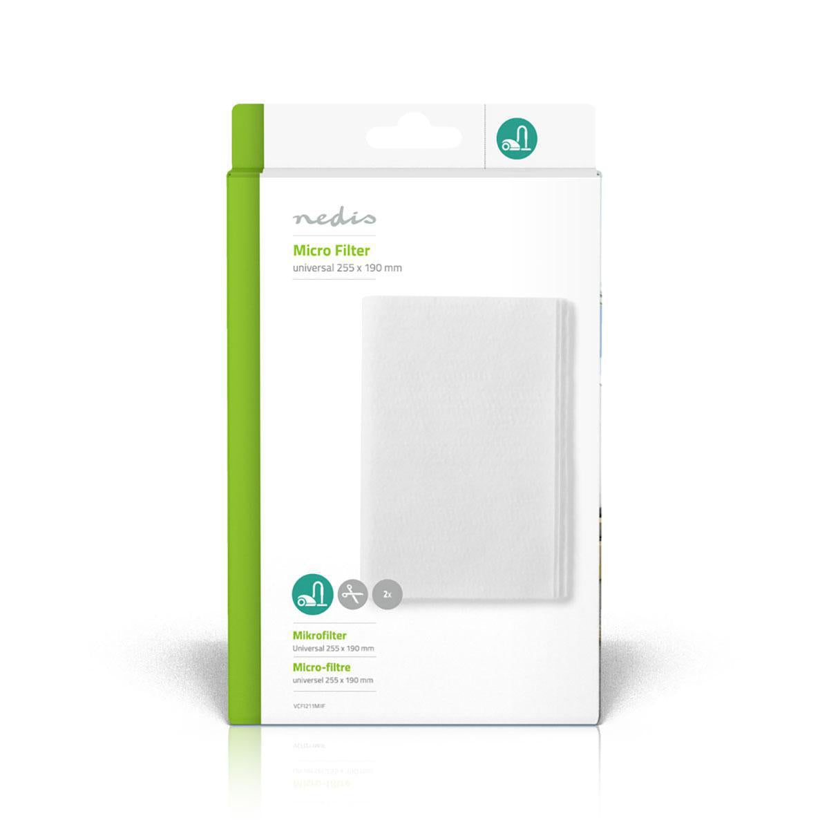 Vacuum Cleaner Micro Filter | Replacement for: Universal | White