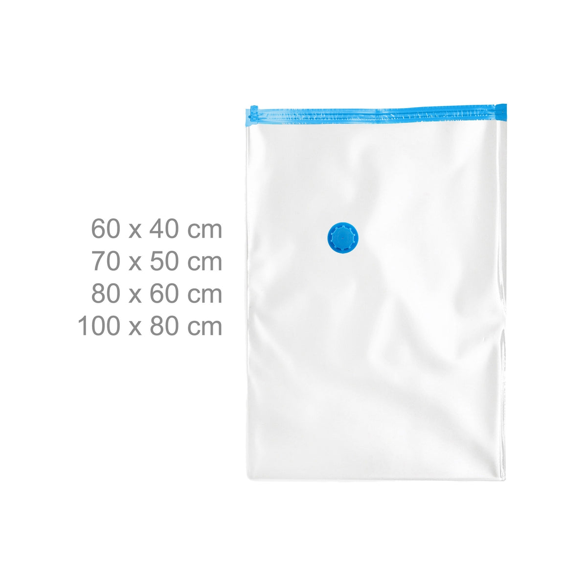 Vacuum Storage Bags, 12-Pack, 4 Sizes