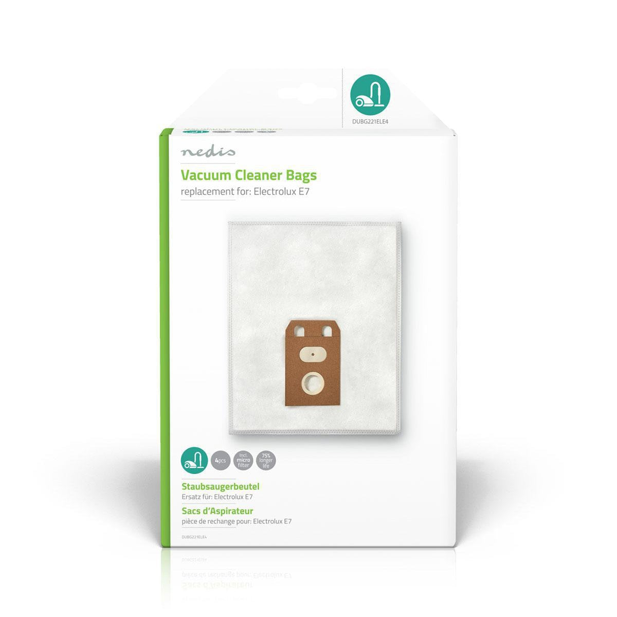 Vacuum bag | 4 pcs. | Synthetic | Most sold for: Electrolux | White