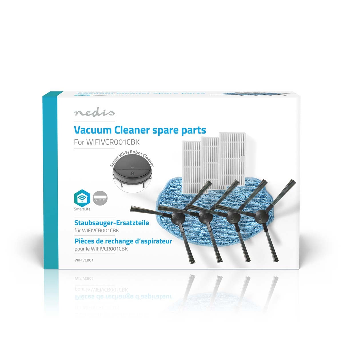 Vacuum cleaner Spare part | Fits: WIFIVCR001CBK | HEPA Filter | H12