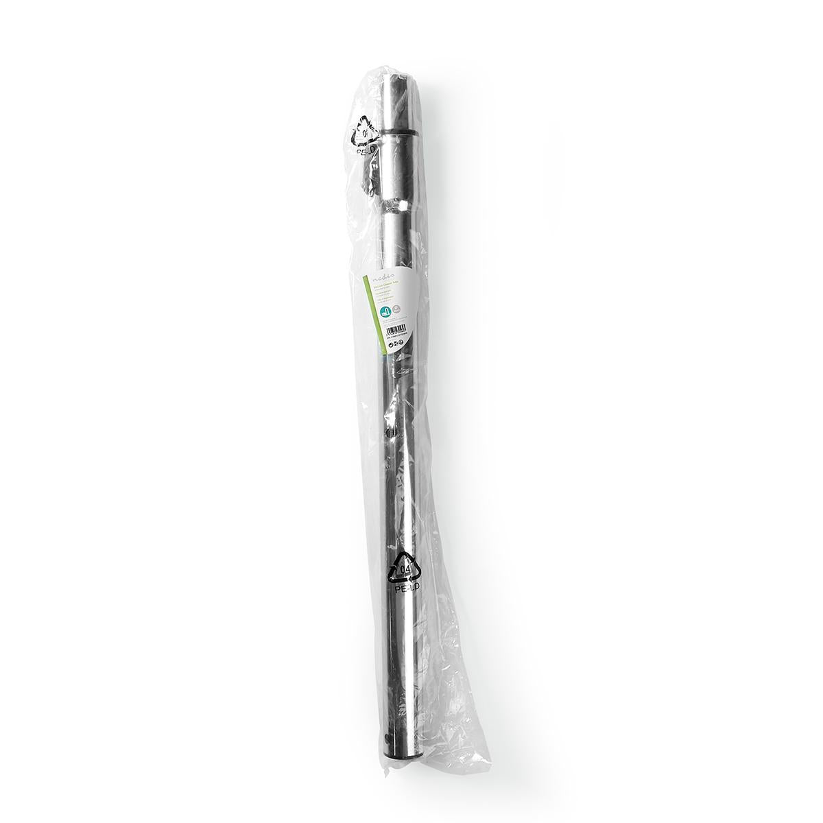 Vacuum cleaner tube, telescope | 32mm | 580 mm | 980 mm | Chrome | Silver