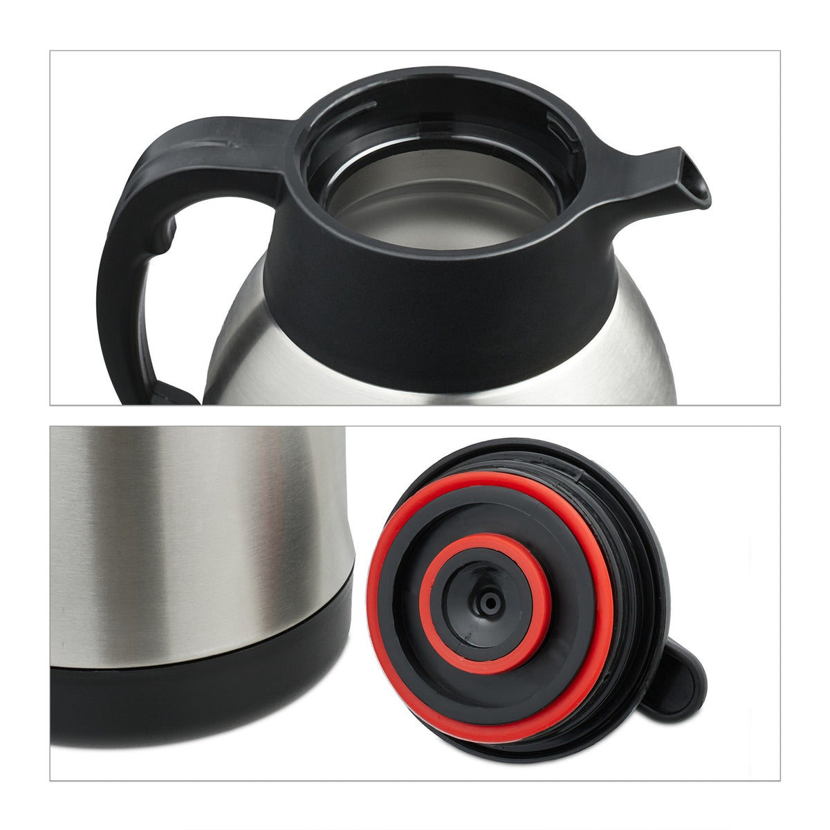 Vacuum jug in stainless steel 2 liters