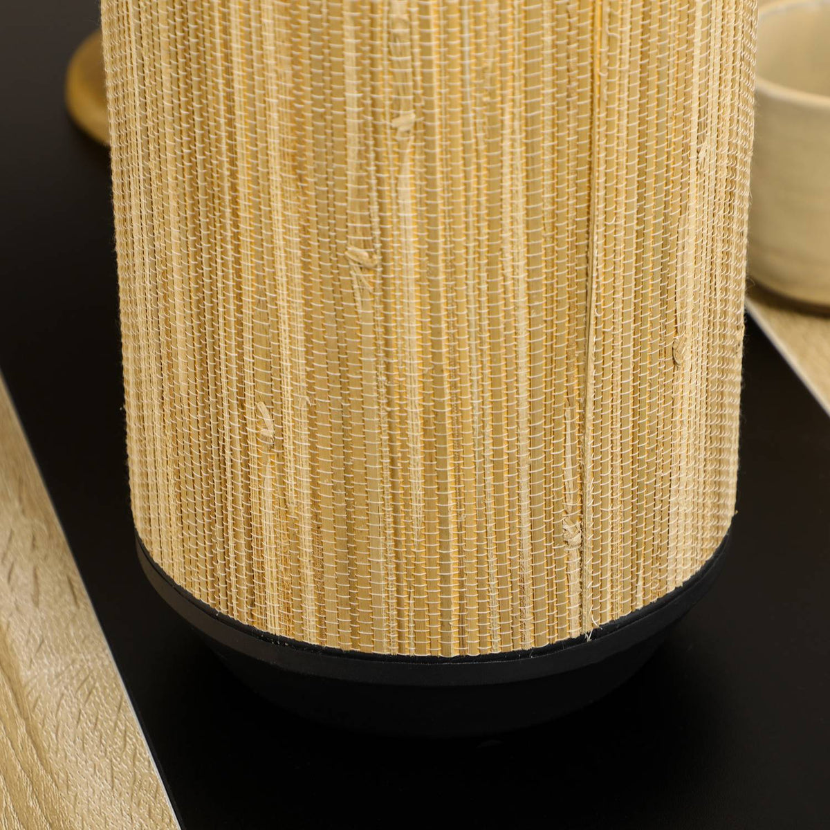 Vase In Country House Style, Flower Vase For Dried Flowers And Bouquets, Non-Slip, Metal, 42 Cm, Natural