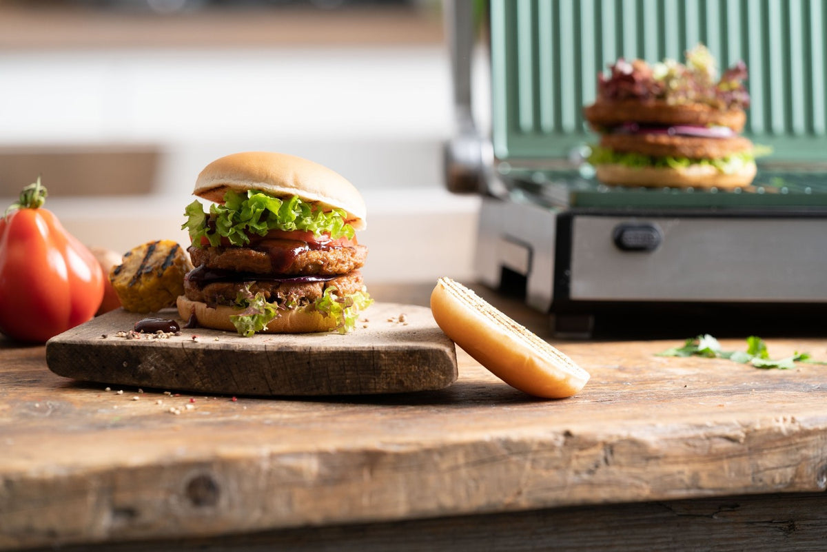 Vegan Eco BBQ Grill with Avocado Oil Non-Stick Coating