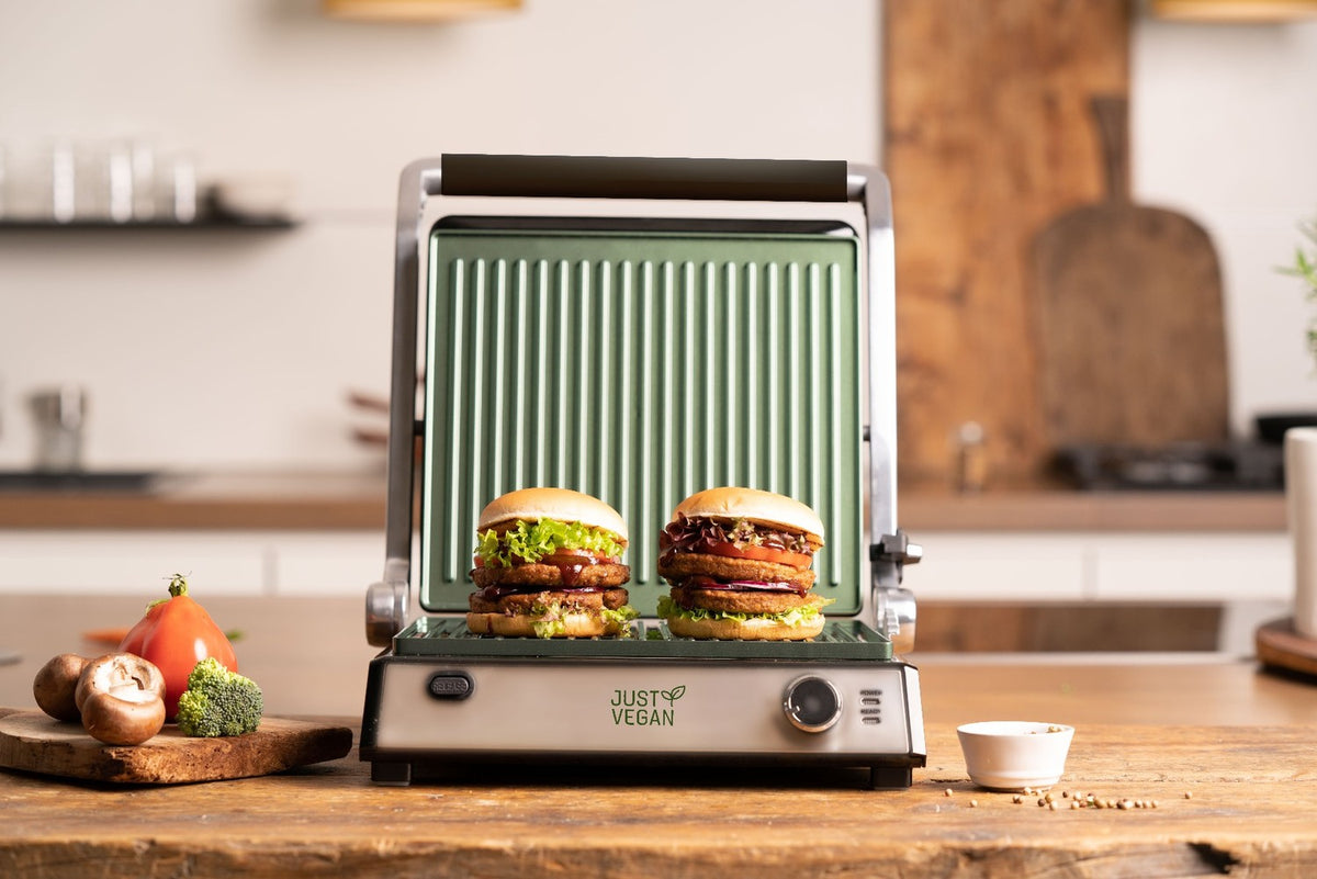 Vegan Eco BBQ Grill with Avocado Oil Non-Stick Coating