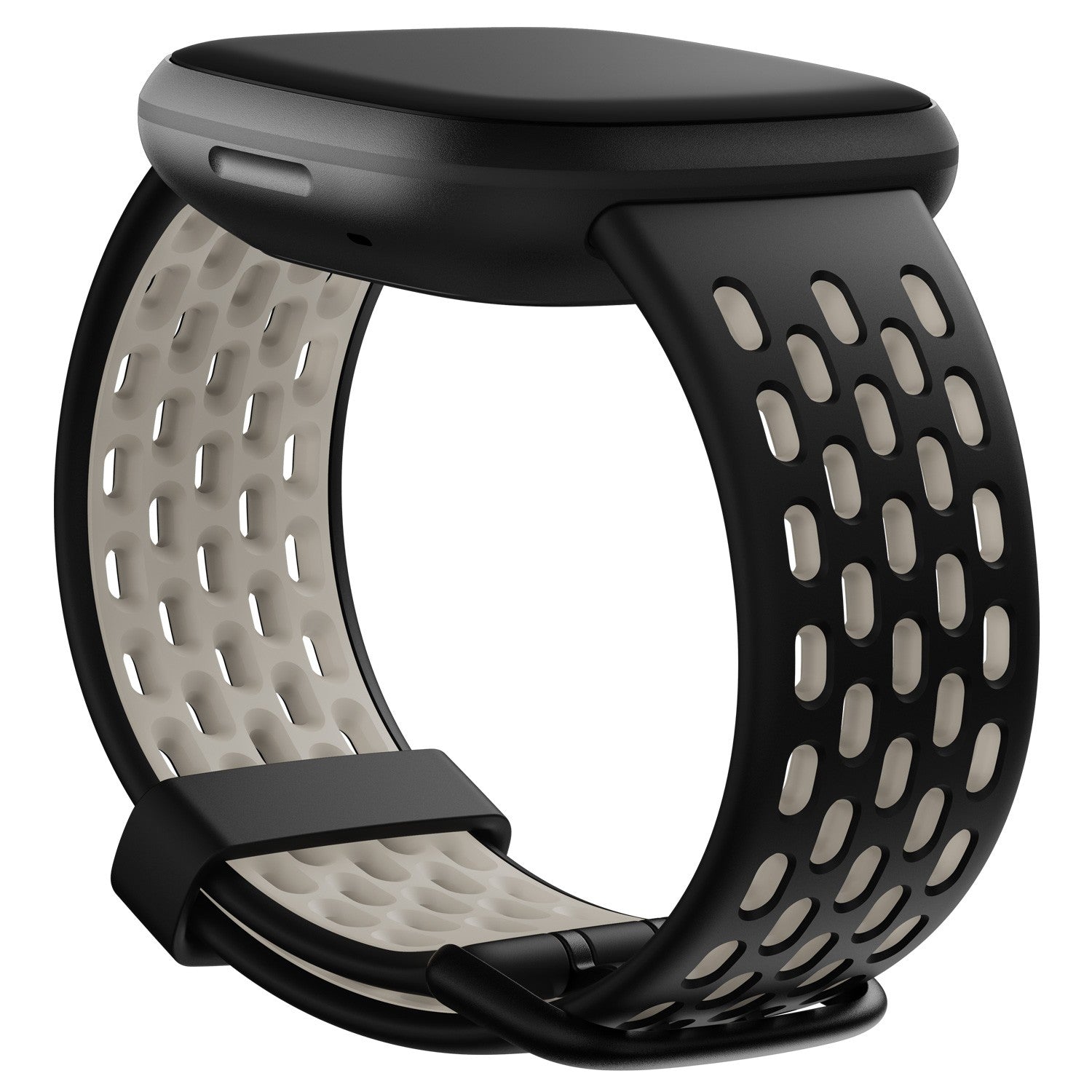 Versa 3/4,Sense/2 Sport Band Black/L.White S