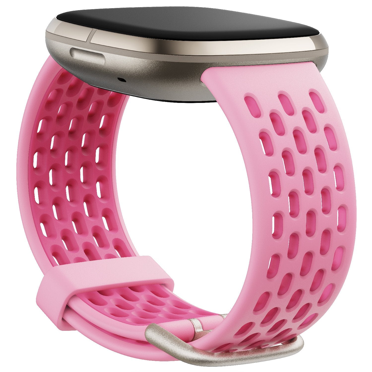 Versa 3/4,Sense/2 SportBand Blush/Dst Bloom S