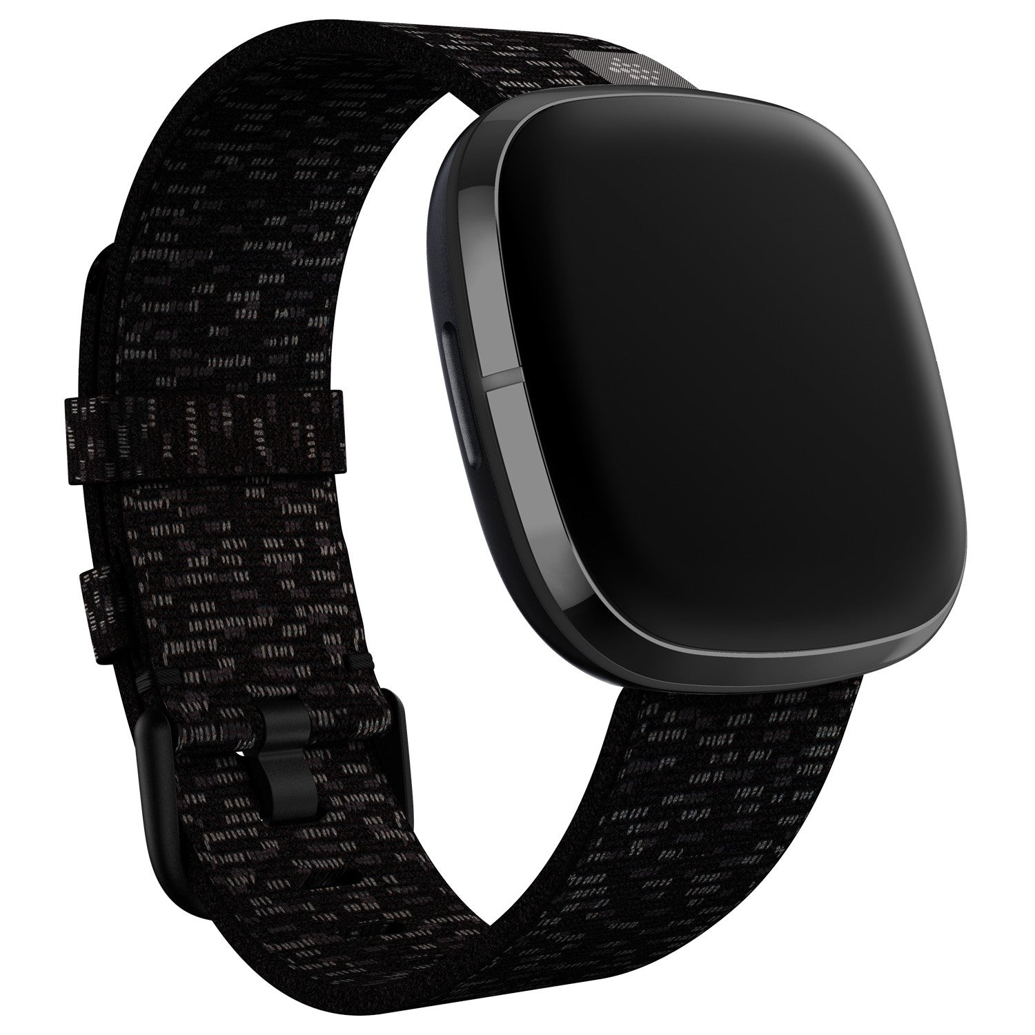 Versa 3/4,Sense/Sense 2 Woven Band Charcoal L