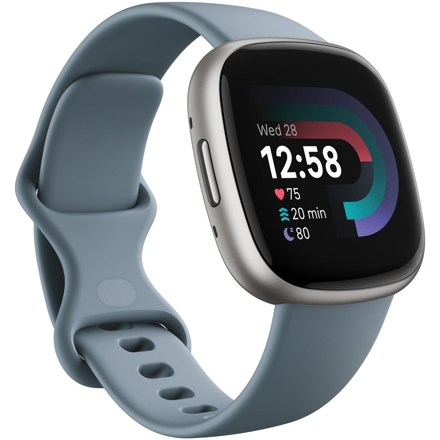 Versa 4, Waterfall Blue/Platinum