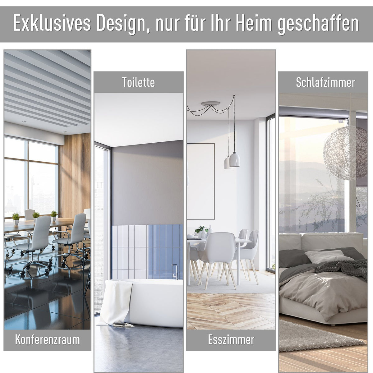 Vertical Awning Balcony Awning With Hand Crank, Wind Protection Side Blind, Polyester + Aluminum, Dark Gray, 140X250Cm