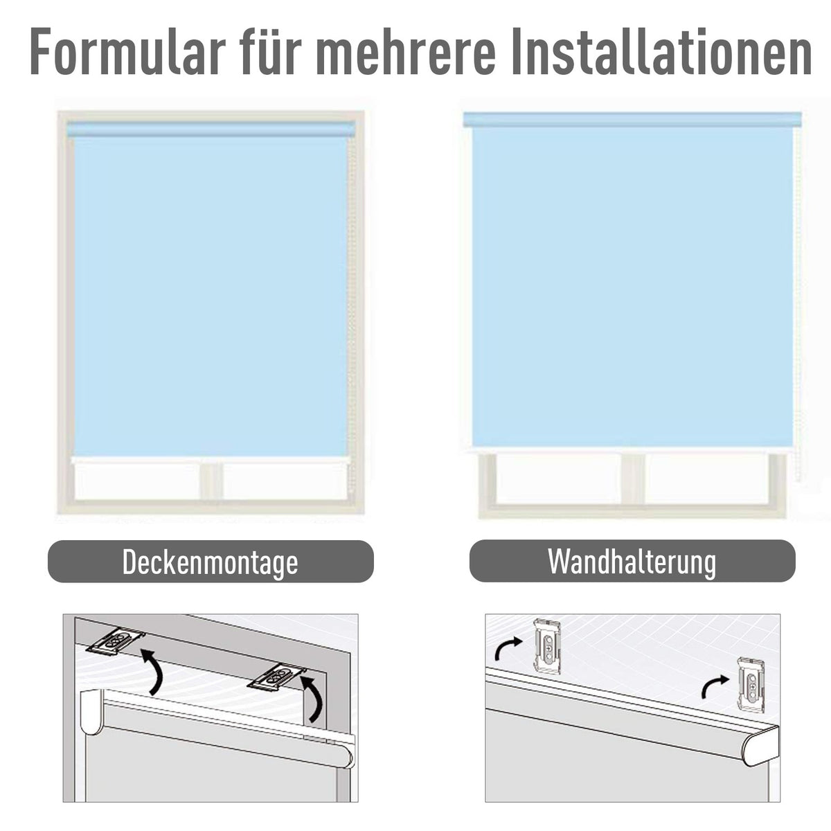 Vertical Awning Balcony Roller Blind Hand Crank Wind Protection Polyester Aluminum 140X200Cm