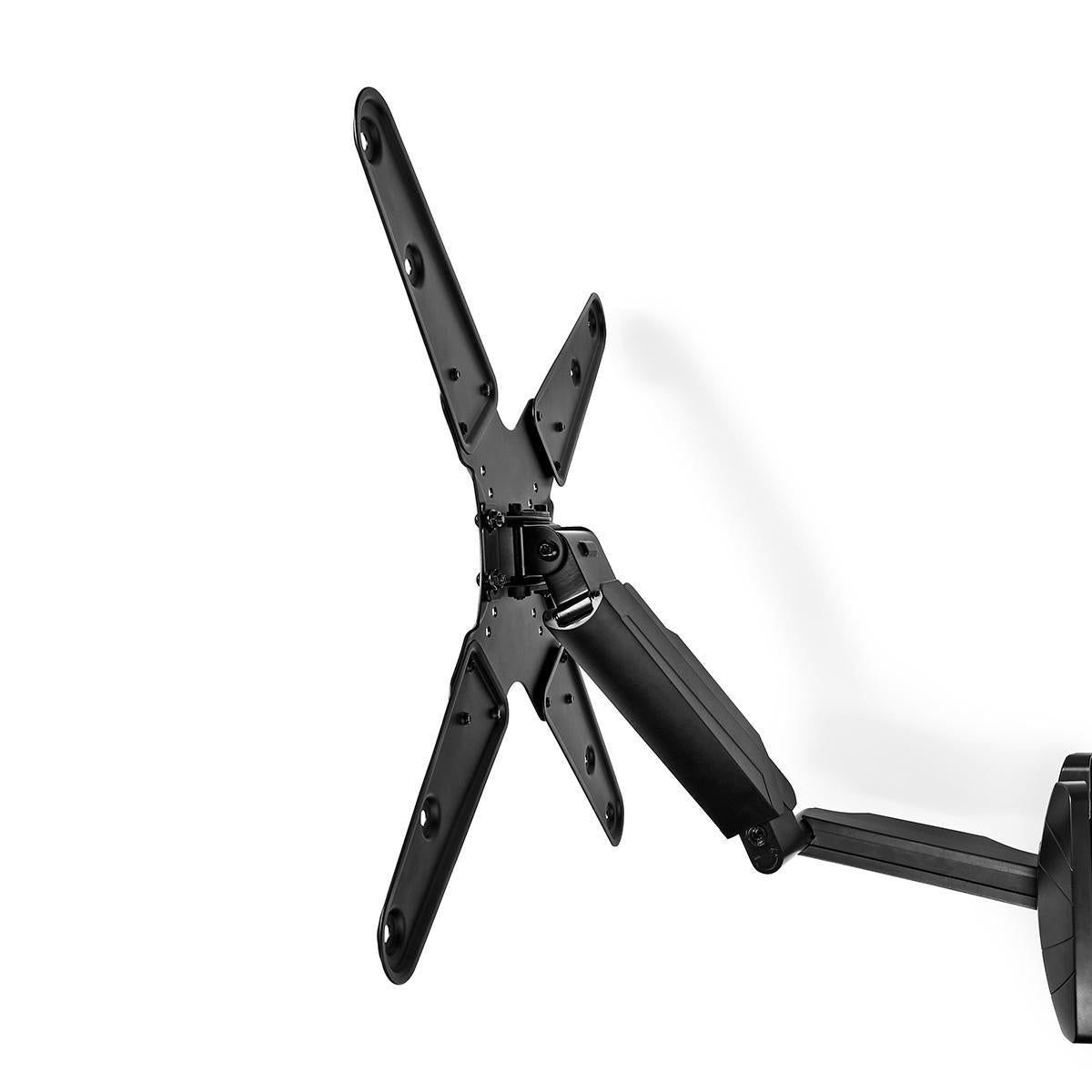 Vertical TV Wall Mount | 23-55" | Maximum Screen Weight Supported: 30kg | Vertical Movement: 0-282mm | Minimum Wall Distance: 61mm | Maximum Wall Distance: 565mm | Tiltable | Rotatable | 3 Pivot Point(s) | ABS / Steel | Black
