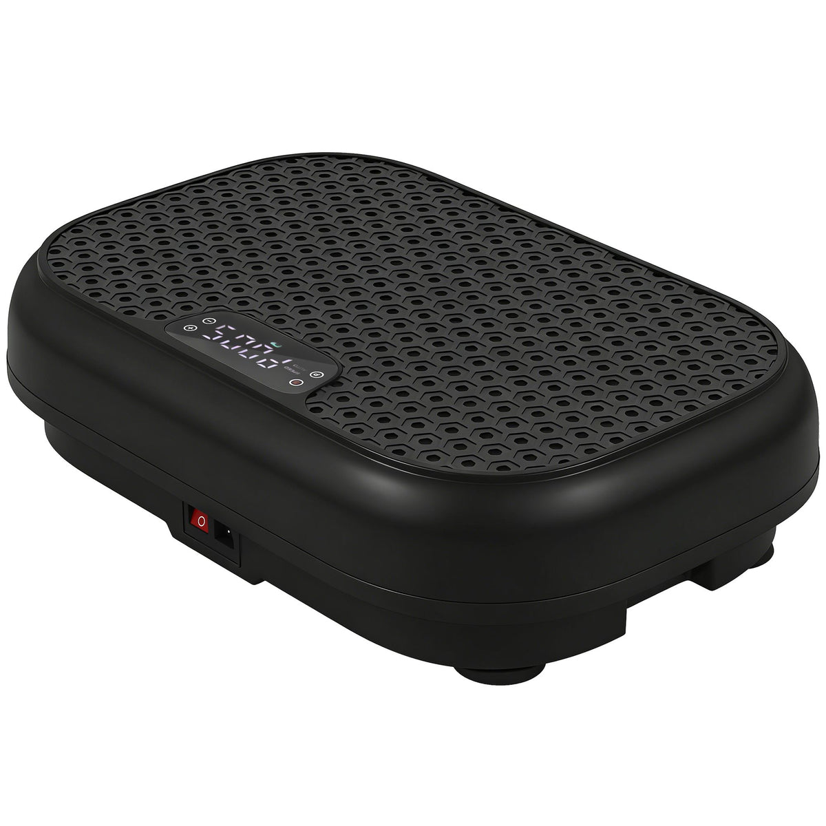 Vibration Plate with 120 Levels, Remote, LED Display, Black