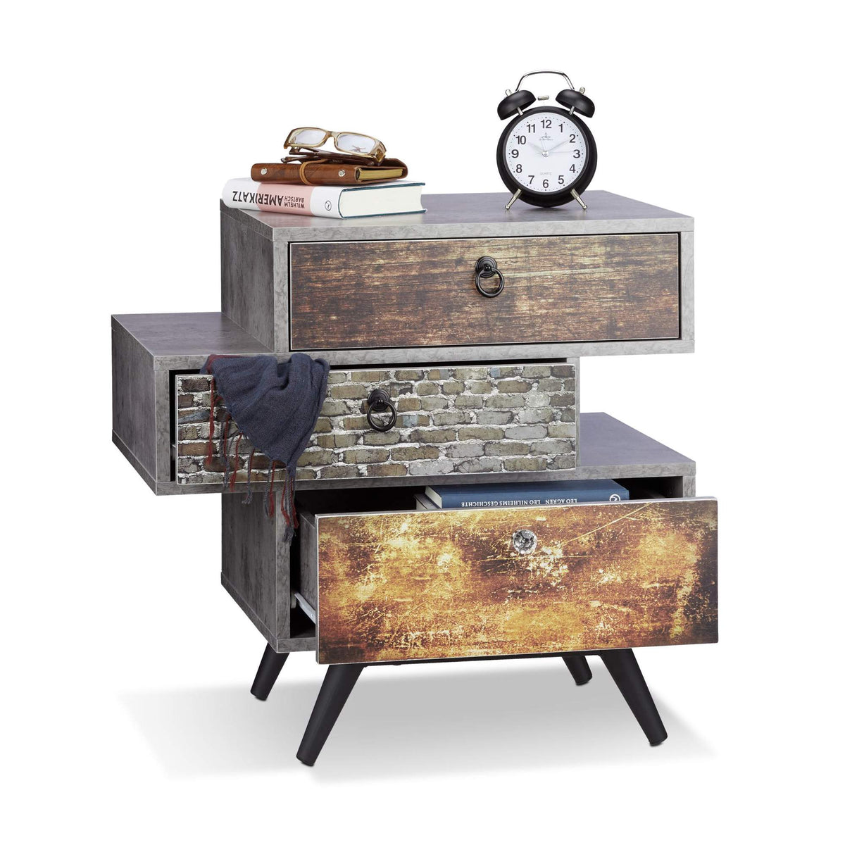 Vintage dresser with 3 drawers