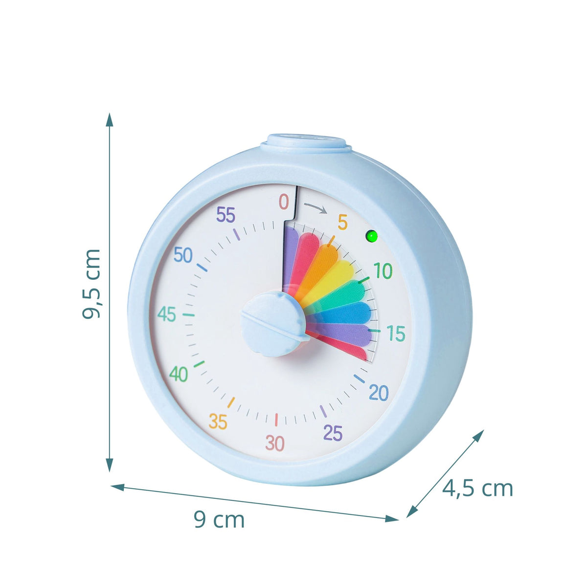 Visual Rainbow Timer for Kids and Adults, 60-Minute
