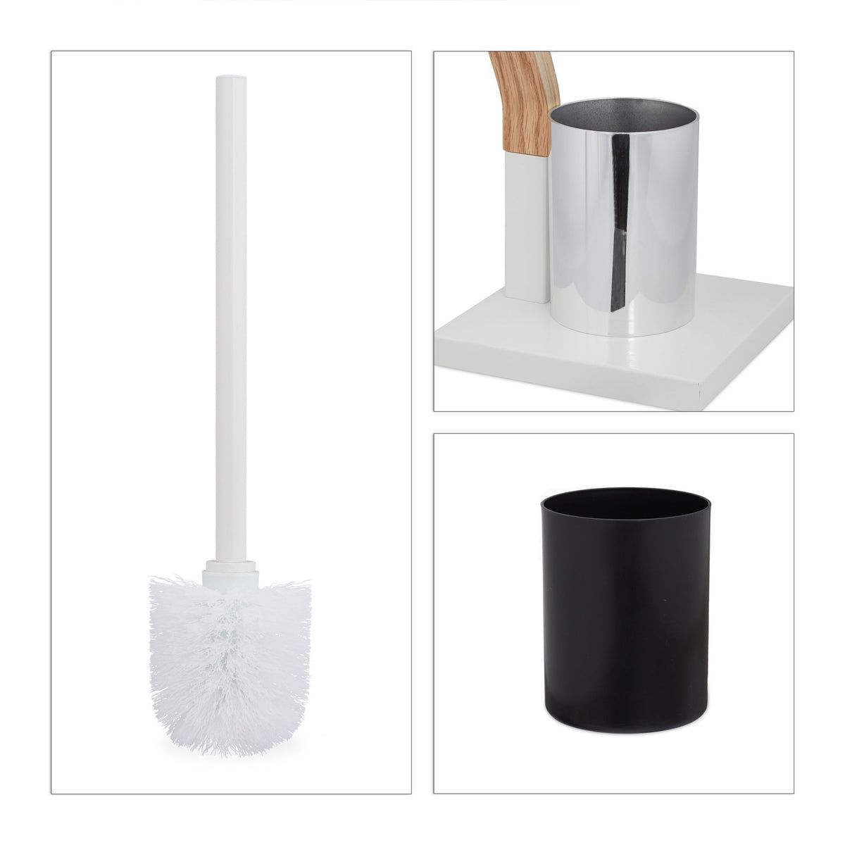 WC chair standing white