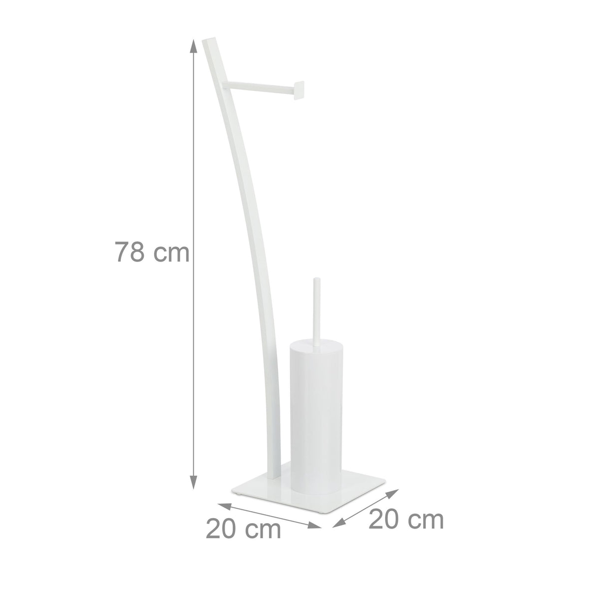 WC chair white