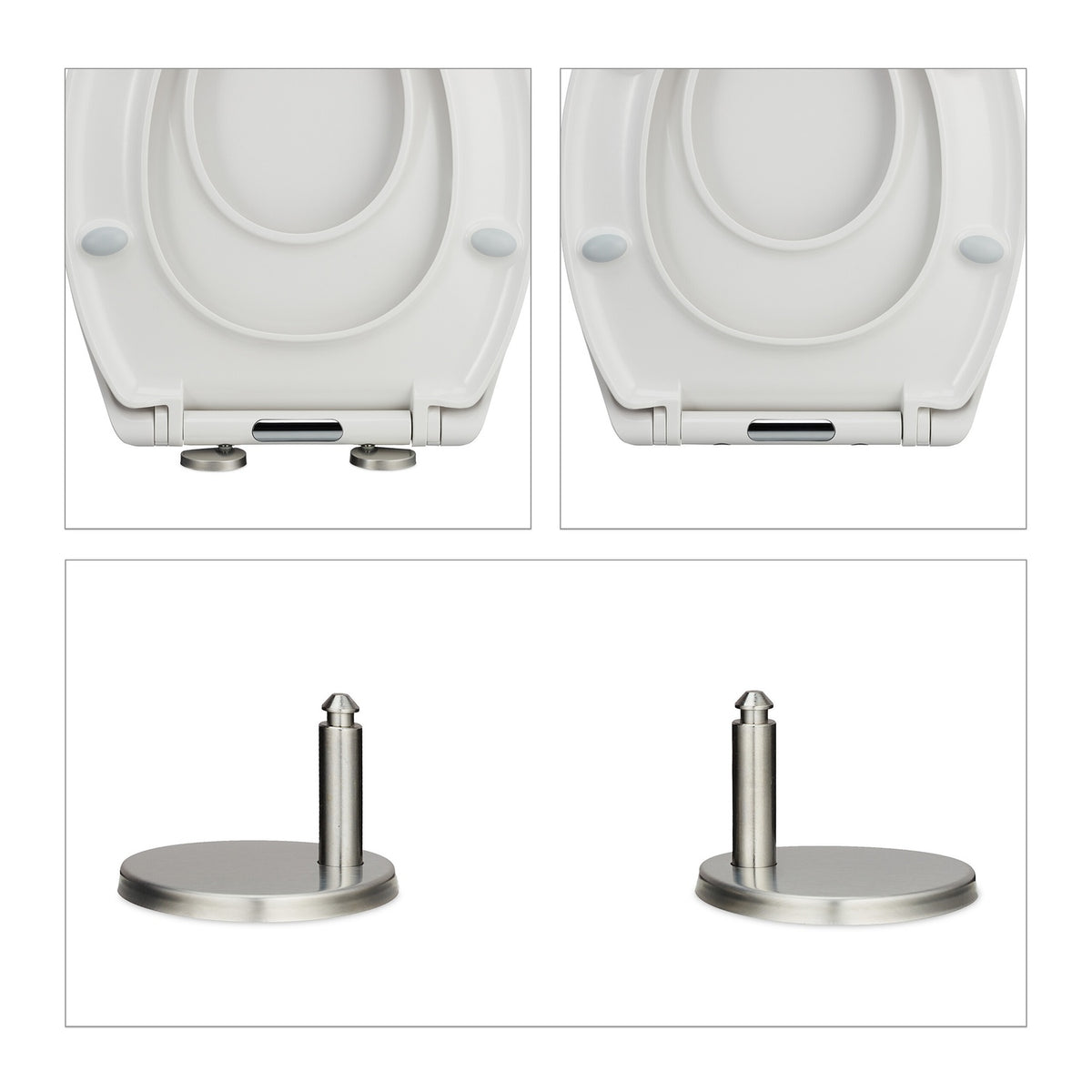 WC seat with child seat