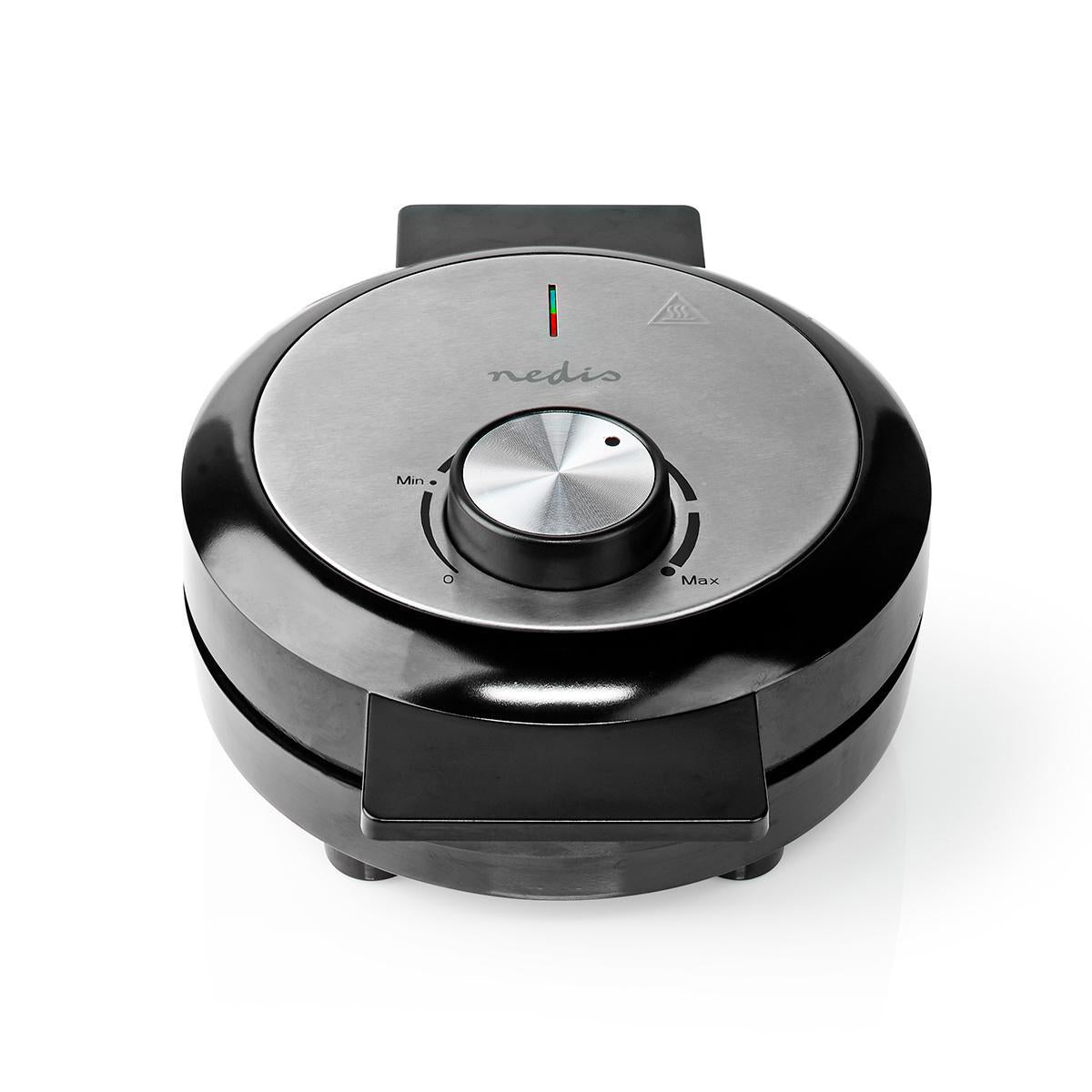 Waffle Iron | 5 Heart shaped waffles | 19 cm | 1000 W | Automatic temperature control | Aluminum / Plastic