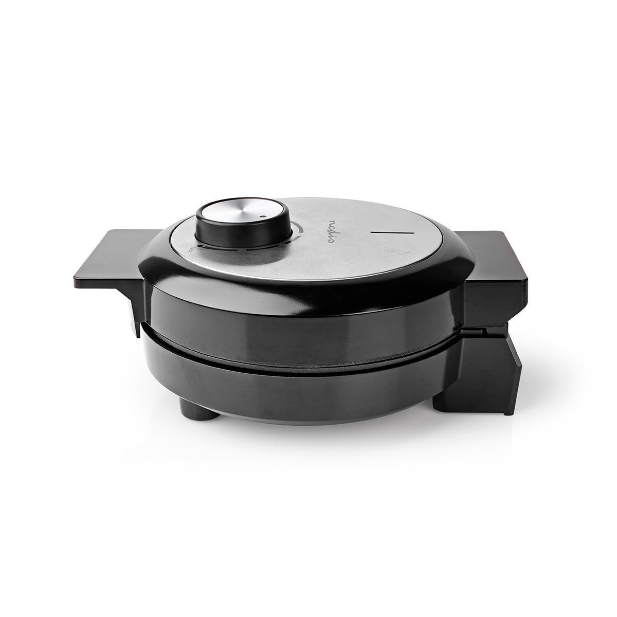 Waffle Iron | 5 Heart shaped waffles | 19 cm | 1000 W | Automatic temperature control | Aluminum / Plastic