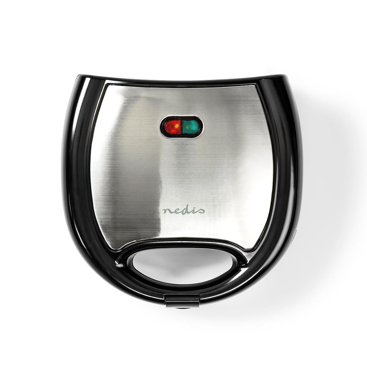 Waffle Iron | Belgian Waffles | 22 x 12 cm | 750 W | Automatic temperature control | Aluminum / Plastic