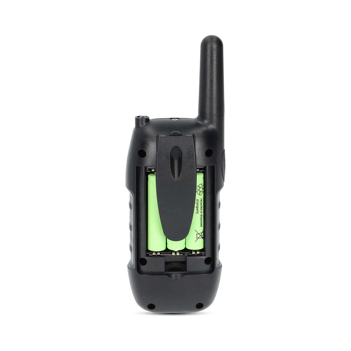 Walkie-Talkie Set | 2 Handsets | Up to 10 km | Frequency channels: 8 | PTT / VOX | up to 3 Hours | Headphone output | Black